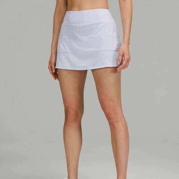 lululemon athletica Dresses & Skirts - Lululemon Pace Rival Mid-Rise Skirt Pastel Blue Size 6